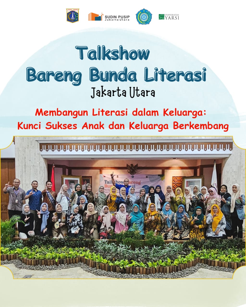 Talkshow Bersama Bunda Literasi Jakarta Utara